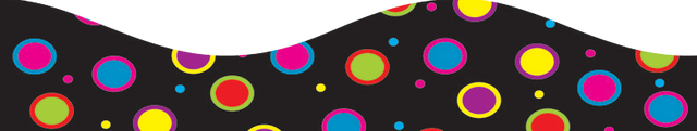 Colour Circles Magnetic Border