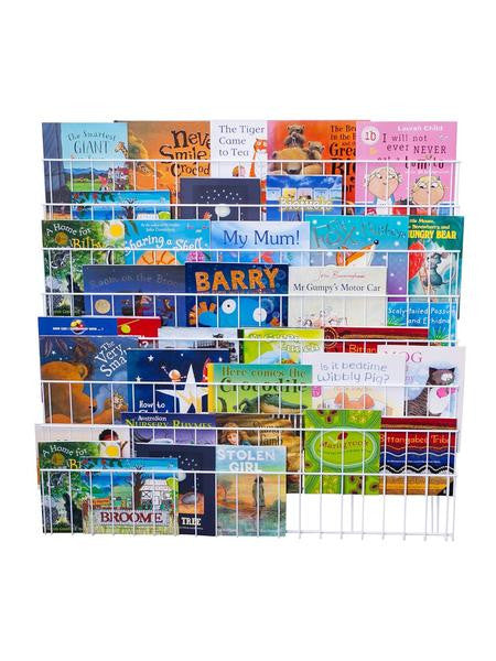 8 Level Book Rack