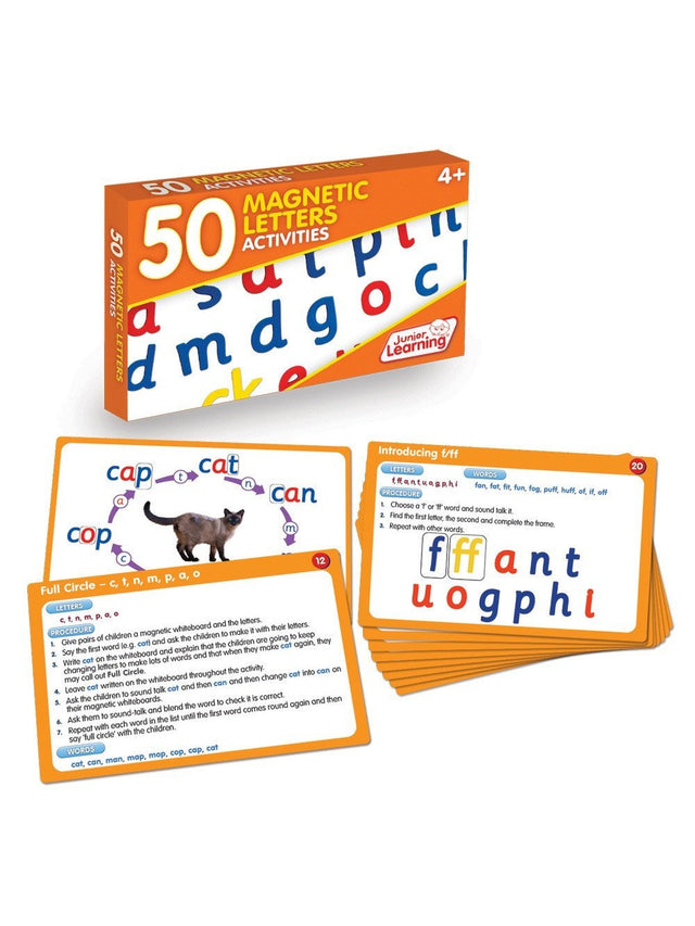 50 Magnetic Letter Activities
