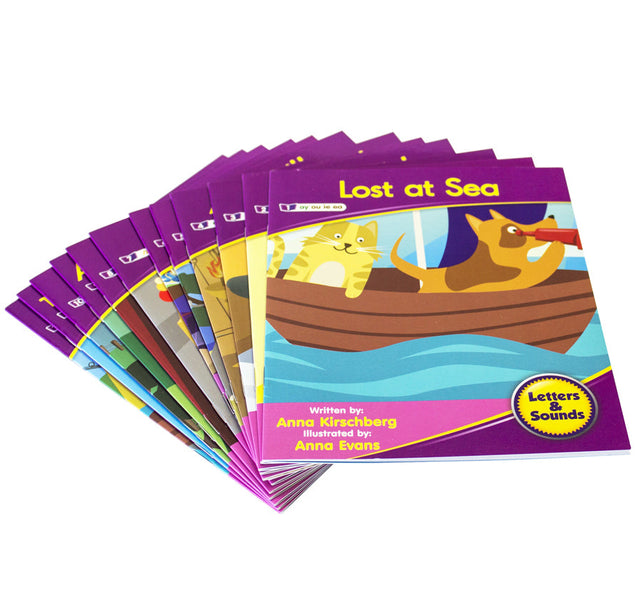 Decodable Readers Fiction Set 1 Phase 5: Vowel Sounds