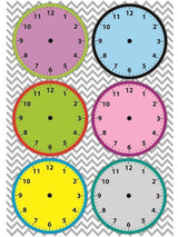 6 Clock Faces Magnetic