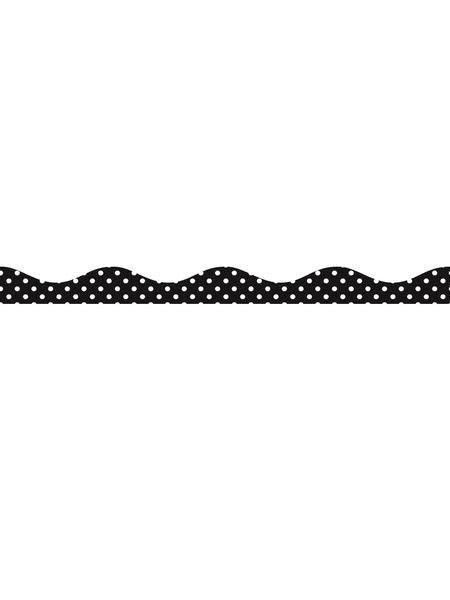 White Dots Magnetic Border