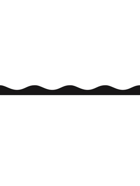 Solid Black Magnetic Border