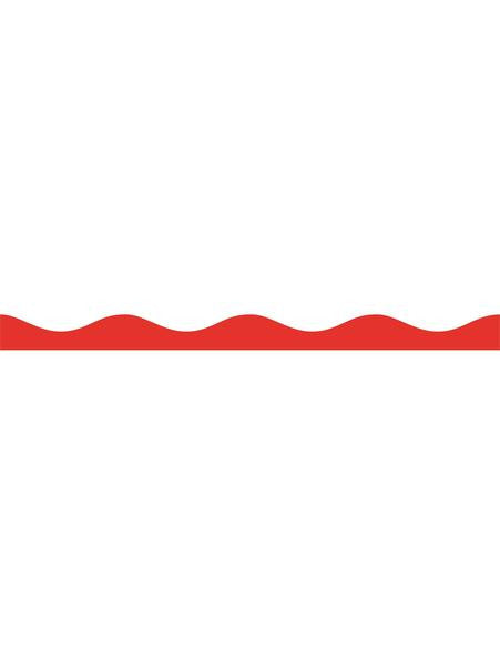 Solid Red Magnetic Border