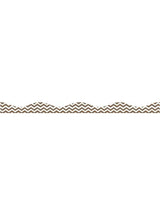 Choc Chevron Big Mag Border