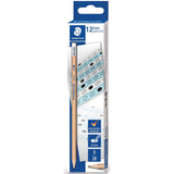 Pencil With Tip 2B Natural Box of 12
