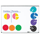 Double Sided Mag Fraction Circles