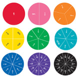 Double Sided Mag Fraction Circles