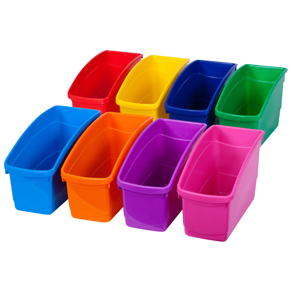 Plastic Book and Storage Tubs