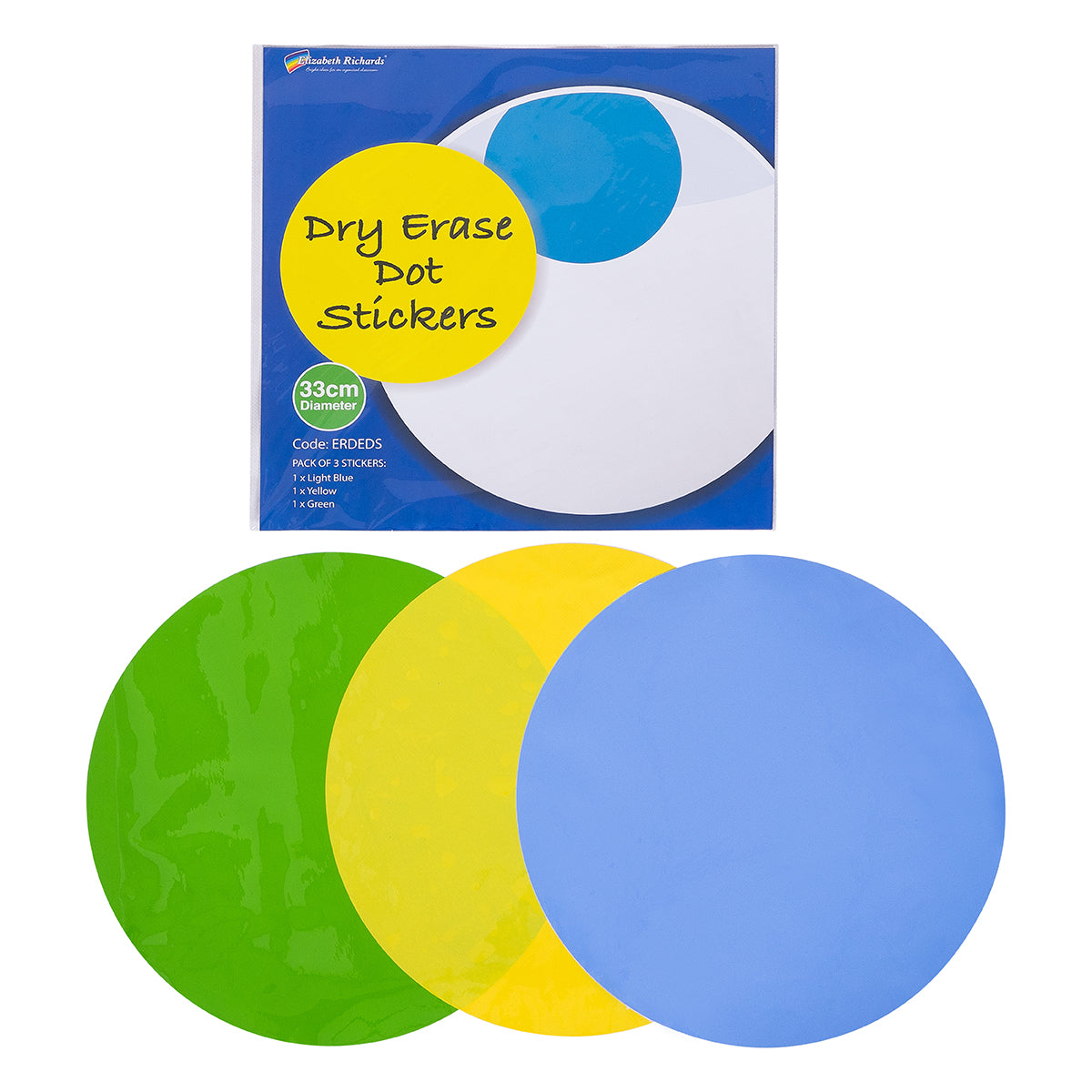 Dry Erase Dot Stickers