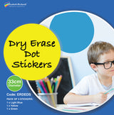 Dry Erase Dot Stickers