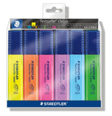 Textsurfer® classic highlighters - wallet of 6 assorted colours
