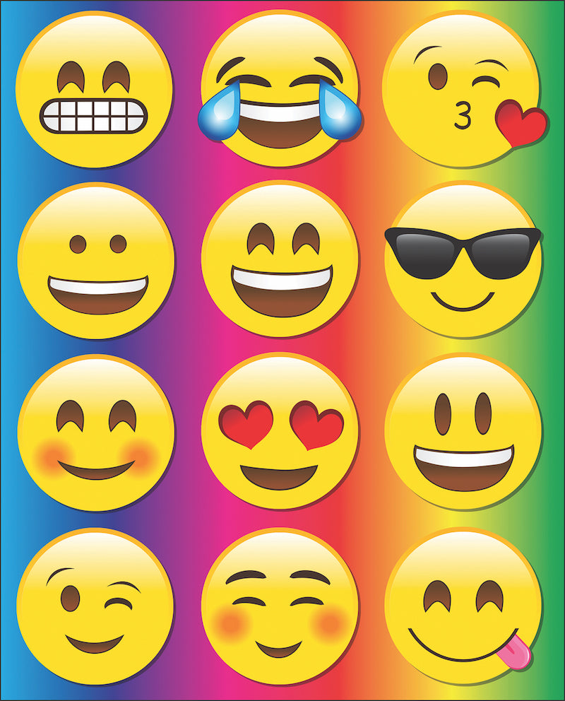 Die-Cut Magnetic Emoji's