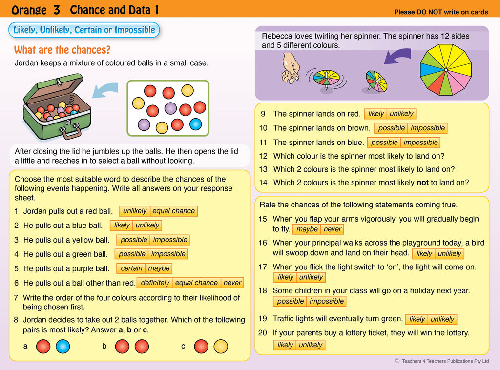 Maths Box Orange