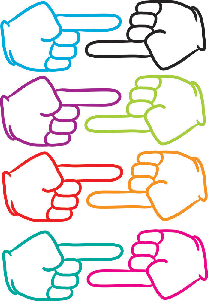 Die-Cut Magnetic Finger Pointers