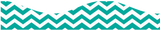 Turquoise Chevron Mag Border