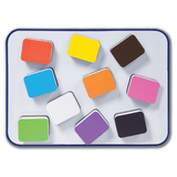Mini Whiteboard Erasers 10 pack - Assorted Colours