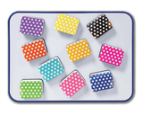 Mini Magnetic Erasers 10 Pack - Spotty