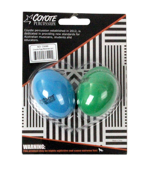Coyote Egg Maracas (Pair)