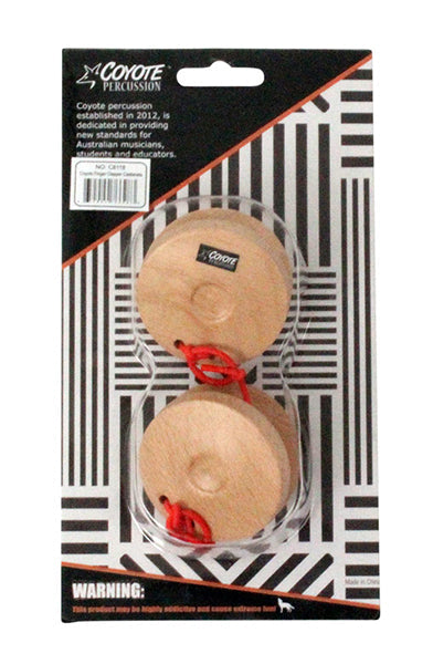 Coyote Finger Clapper Castanets
