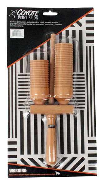 Coyote Wood Block Agogo