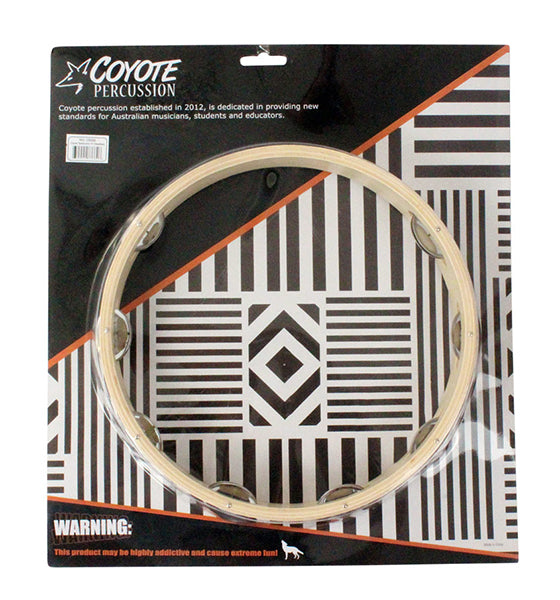 Coyote Tambourine 15.24cm (10") Headless