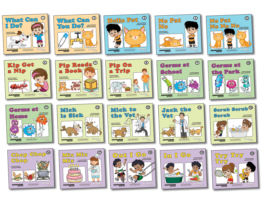 Comic Decodable Readers Series 1