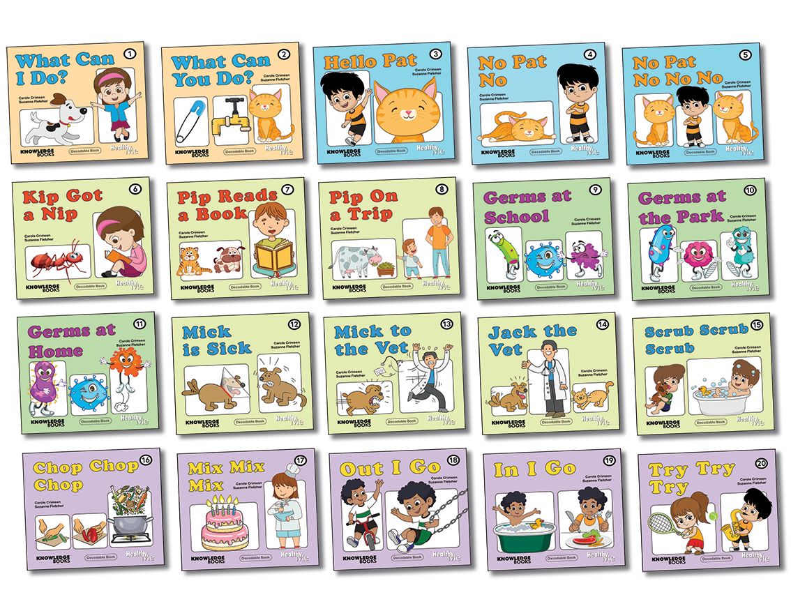 Comic Decodable Readers Series 1