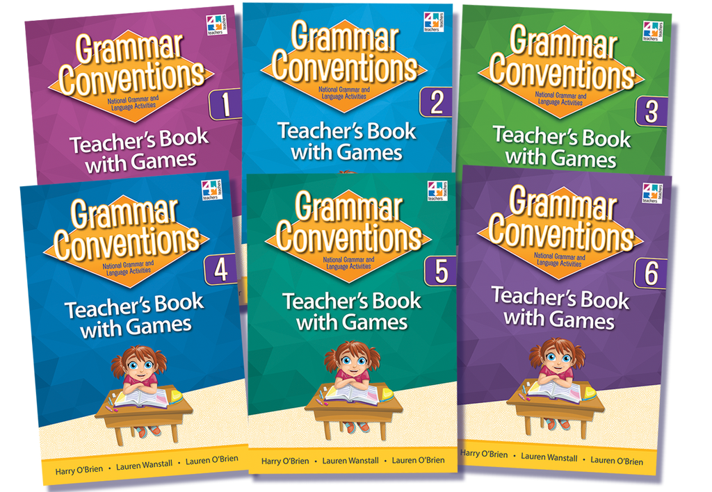 Grammar Conventions Teachers Books With Games