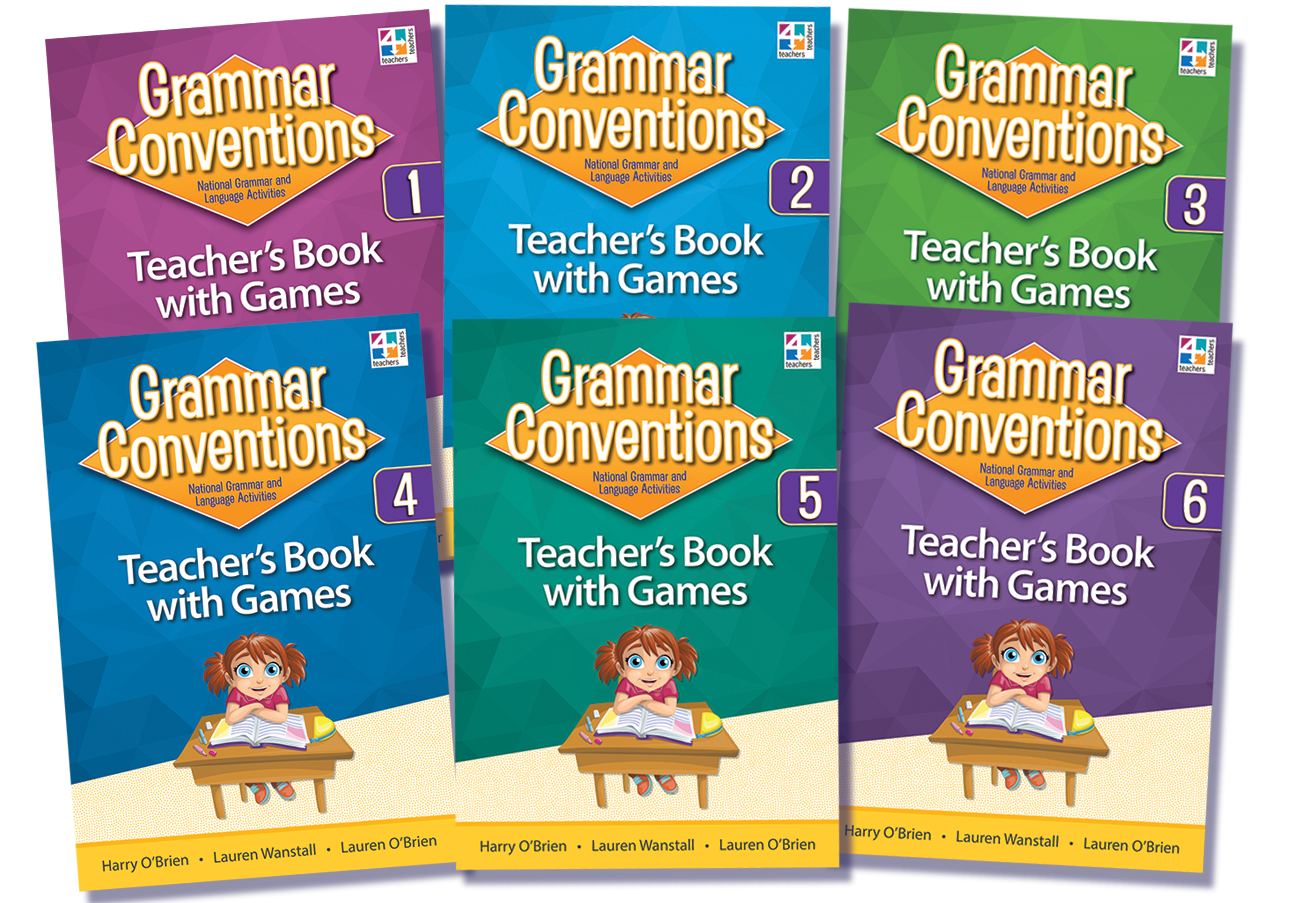 Grammar Conventions Teachers Books With Games