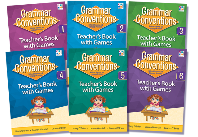 Grammar Conventions Teachers Books With Games