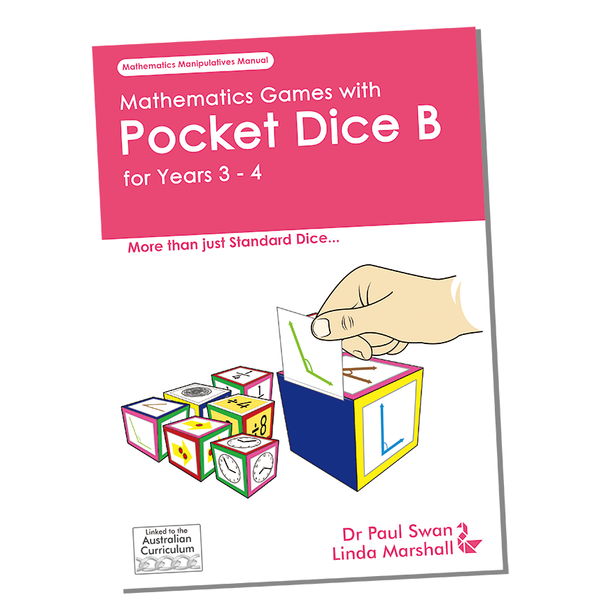 Pocket Dice Book B for Years 3 - 4