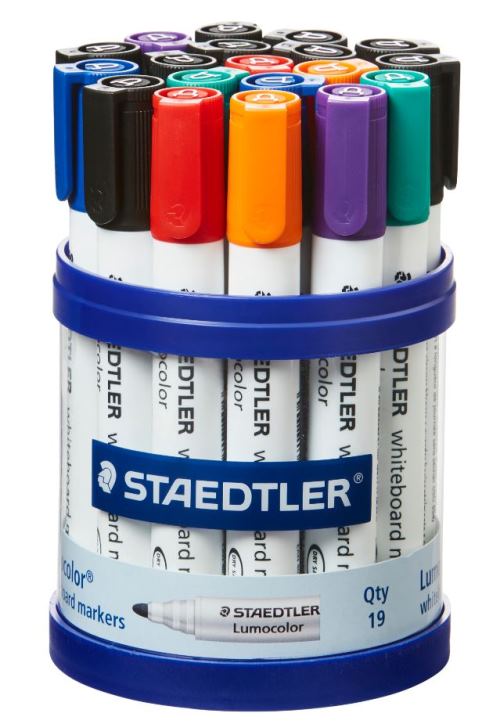 Whiteboard Markers - Cup of 19