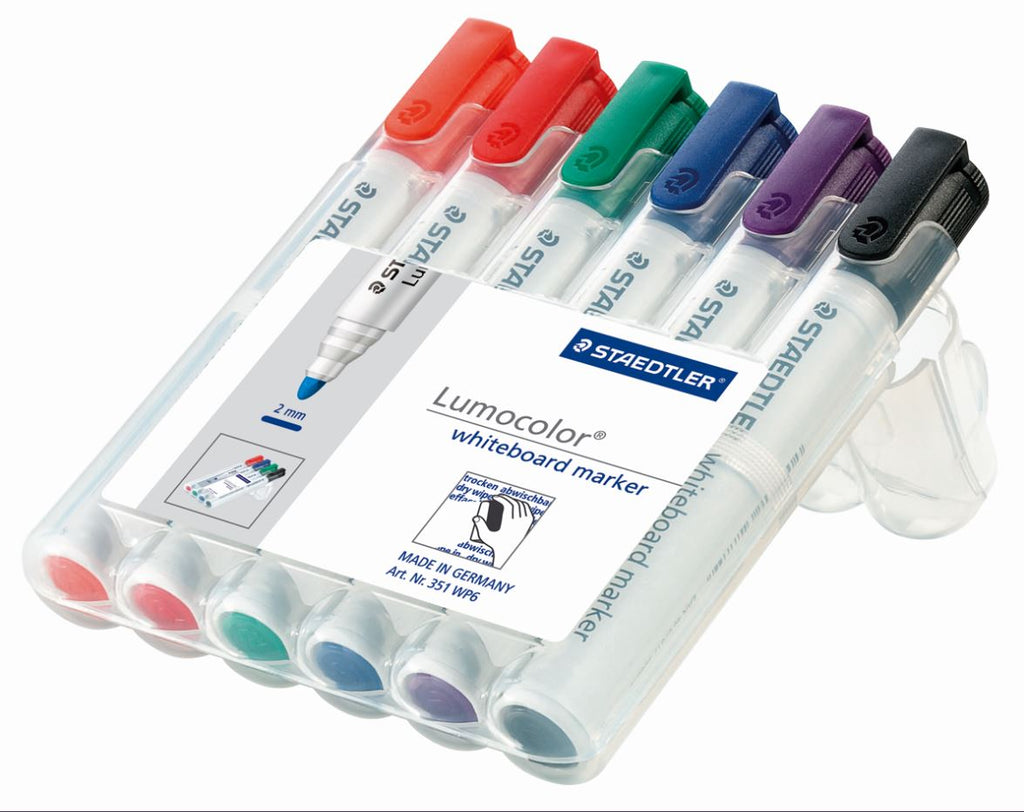 Whiteboard Markers Wallet - Assorted Colours