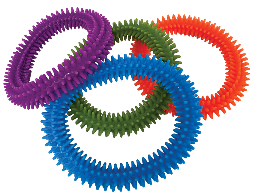 Tactile Therapy Ring - 4 pack