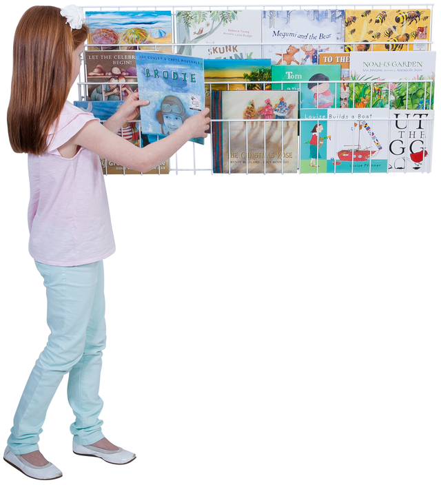 4 Level Book Rack