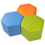 Large Hexagonal Ottoman