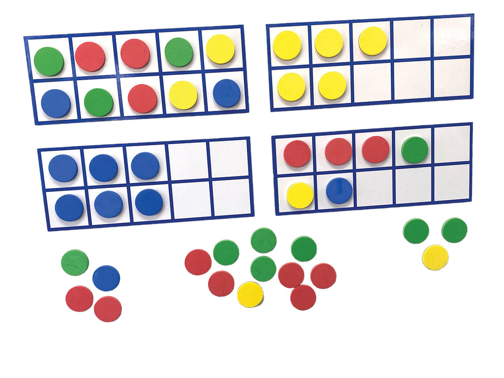 Jumbo Magnetic Ten Frames Set