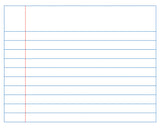Magnetic Notebook Paper