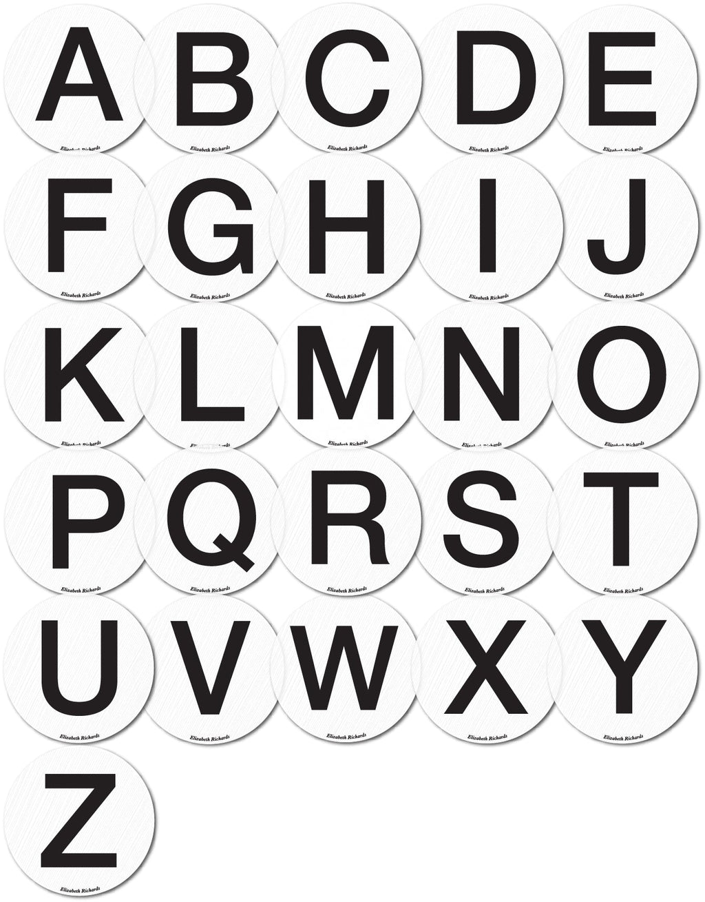 On Your Marks - Letters