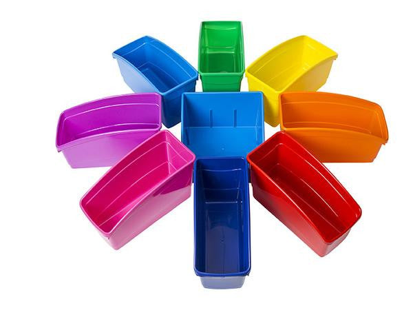 Plastic Book and Storage Tubs - Bulk Packs