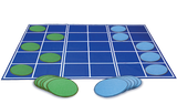 Ten Frames Rug including Discs
