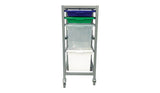 Single Tote Tray Trolley Frame - Tote Trays optional