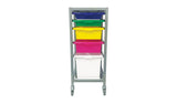Single Tote Tray Trolley Frame - Tote Trays optional