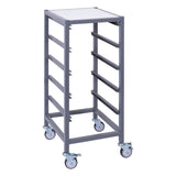 Single Tote Tray Trolley Frame - Tote Trays optional