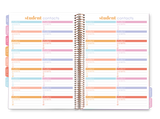 Elizabeth Richards 2023 Teacher Planner student contacts double page spread