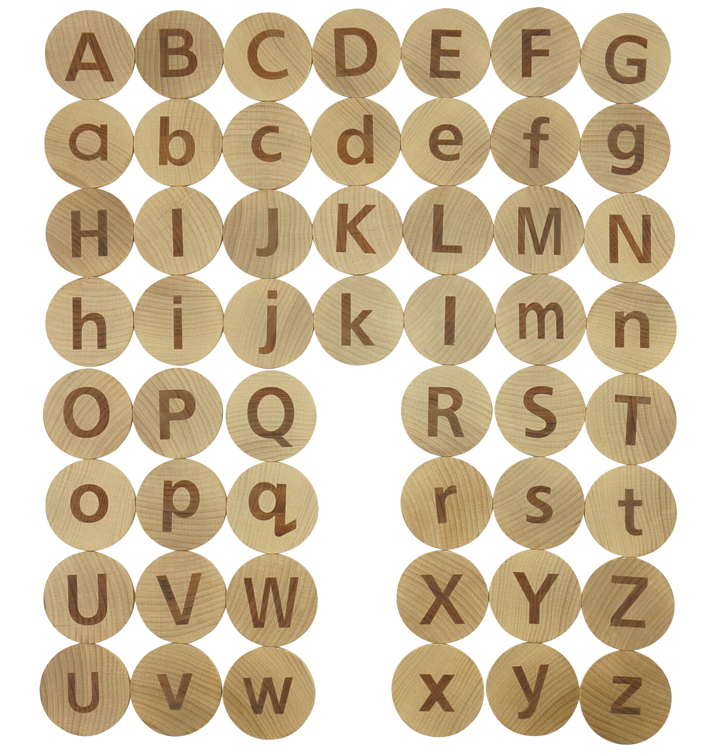 Tactile Alphabet Matching Pairs