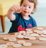 Sign Language Wooden Disks