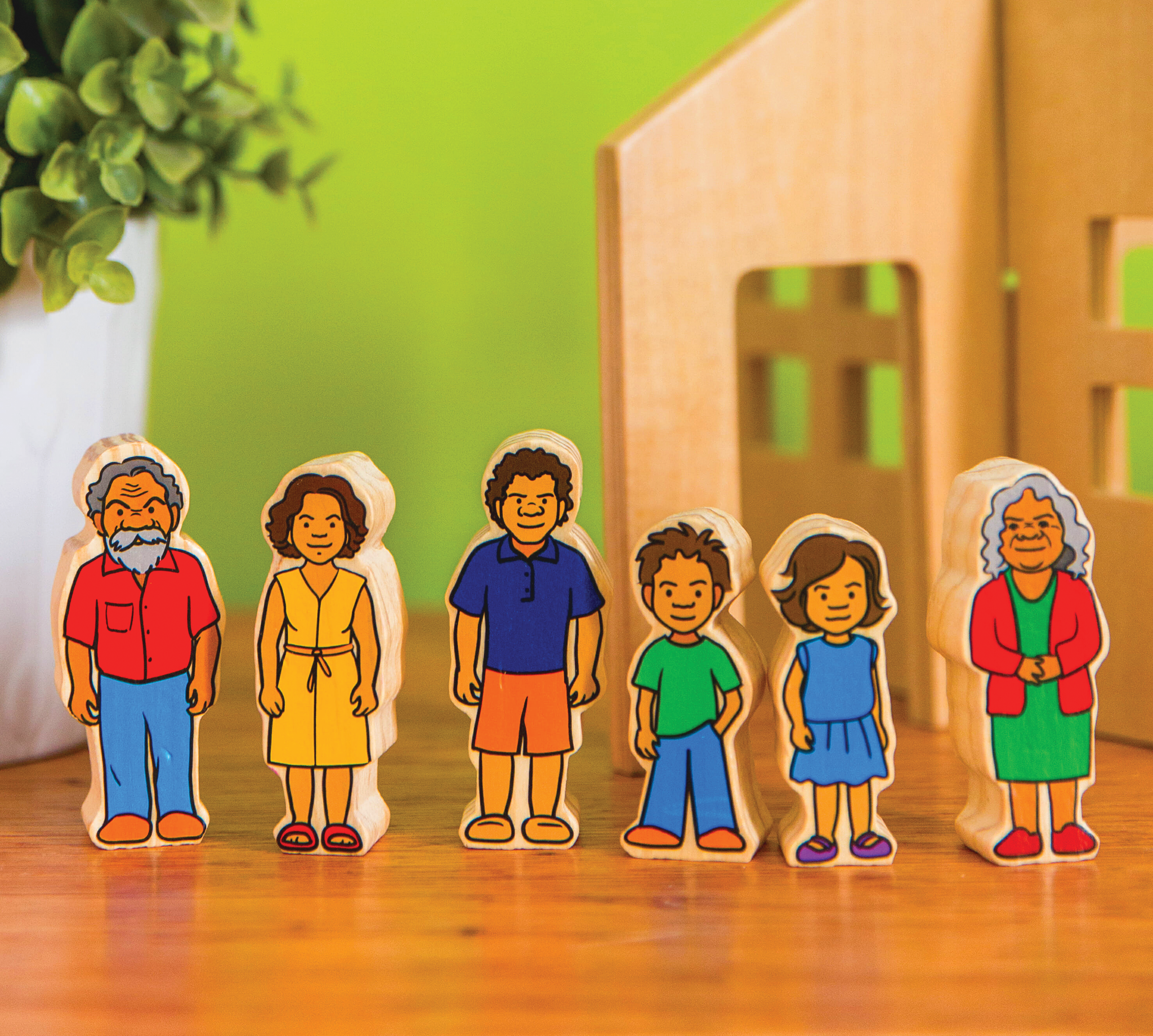 Indigenous Wooden People