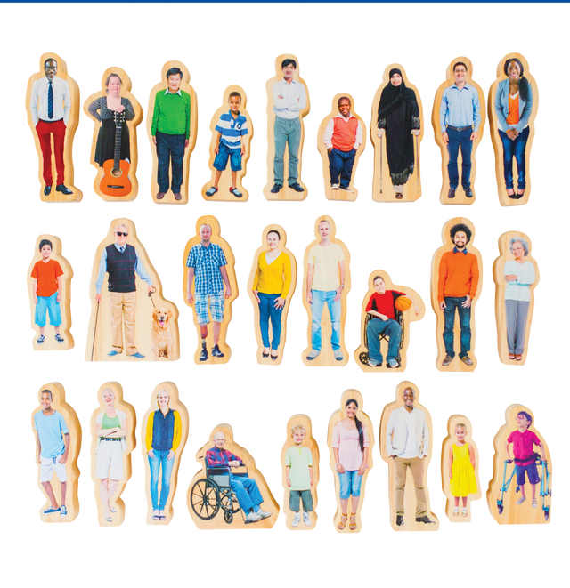 Everyone’s Family – Wooden people